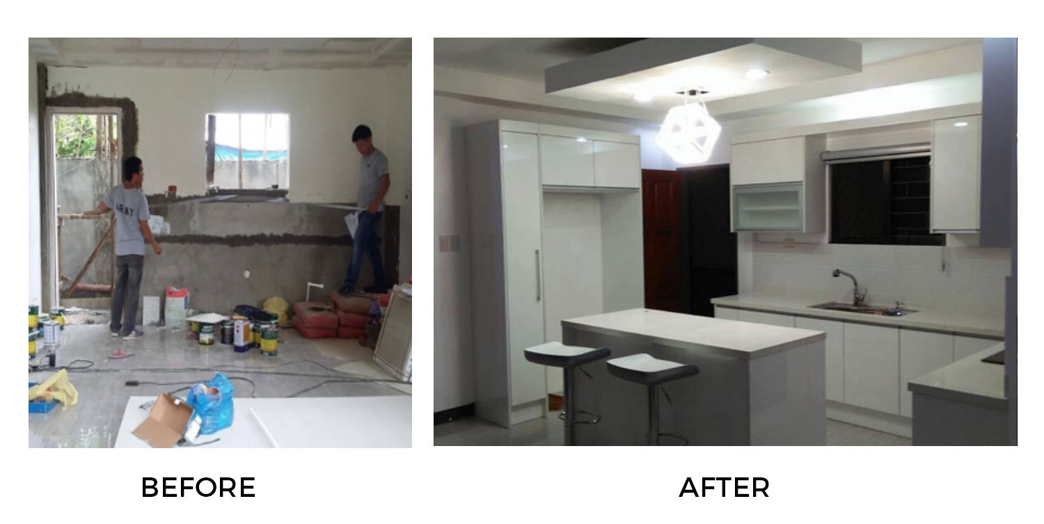 Kitchen Before and After